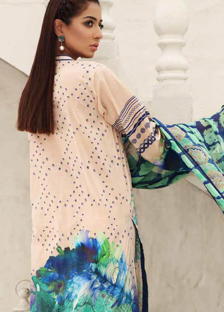 Charizma Embroidered Lawn Suits Unstitched 3 Piece CRZ21IF IN-34-A - Summer Collection