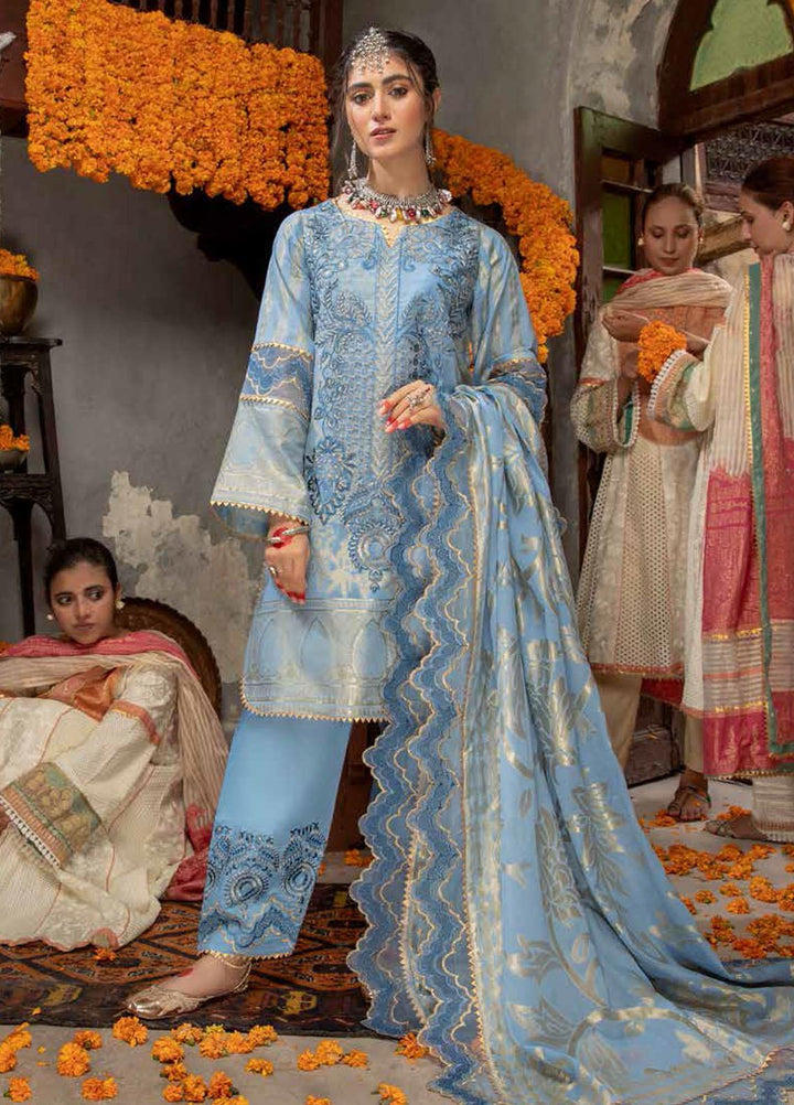 Charizma Embroidered Jacquard Suits Unstitched 3 Piece CRZ21J CJ-01 - Festive Collection
