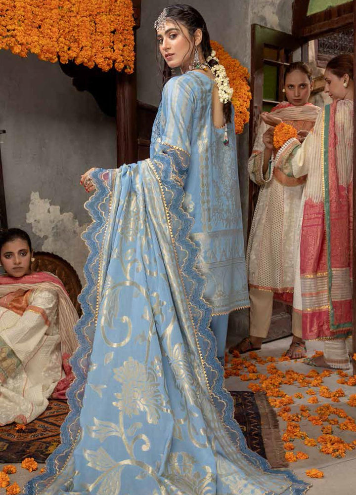 Charizma Embroidered Jacquard Suits Unstitched 3 Piece CRZ21J CJ-01 - Festive Collection