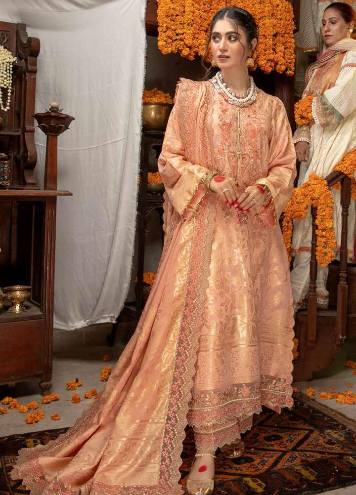 Charizma Embroidered Jacquard Suits Unstitched 3 Piece CRZ21J CJ-06 - Festive Collection