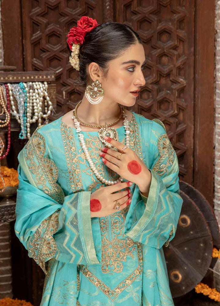 Charizma Embroidered Jacquard Suits Unstitched 3 Piece CRZ21J CJ-07 - Festive Collection