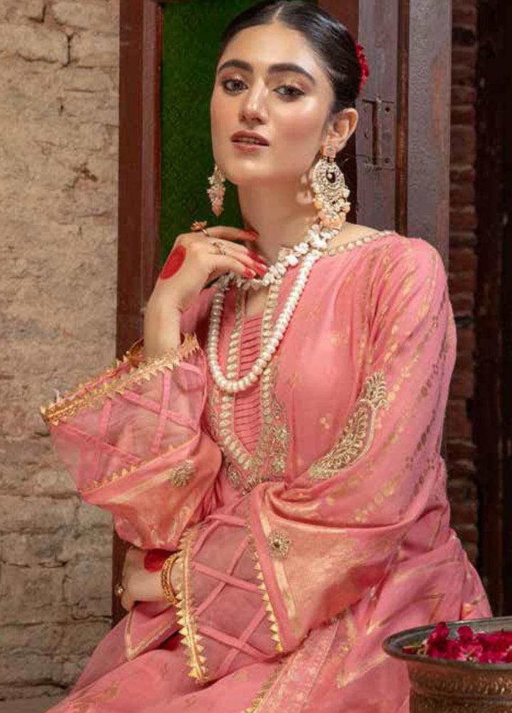 Charizma Embroidered Jacquard Suits Unstitched 3 Piece CRZ21J CJ-08 - Festive Collection
