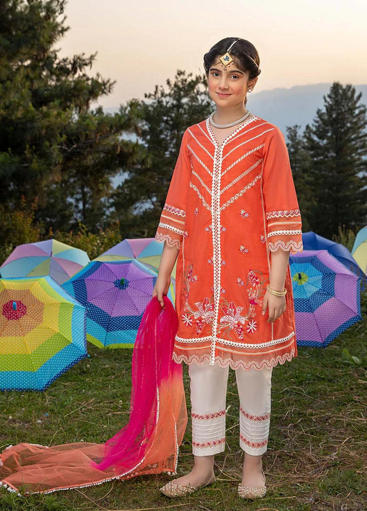 Charizma Lawn Fancy 3 Piece Suit for Girls -  CKP21-19