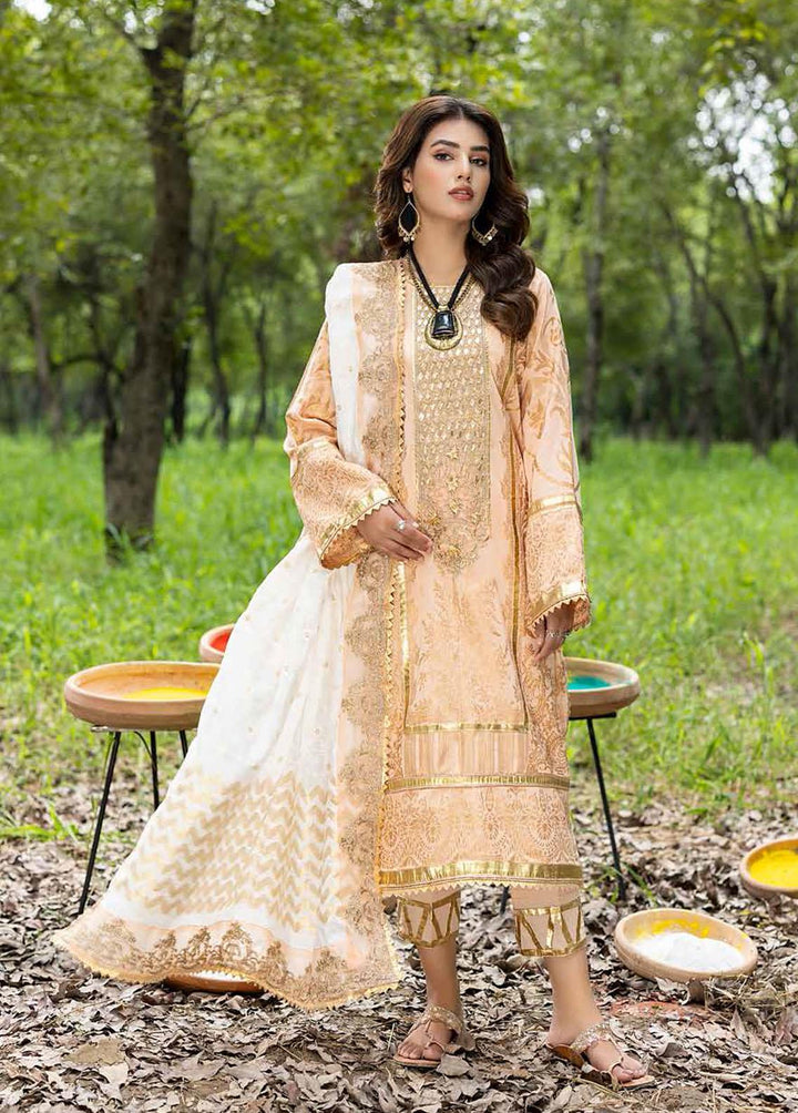 Mah-e-Noor By Charizma Embroidered Cambric Suits Unstitched 3 Piece CRZ22MN CMN-01 - Winter Collection