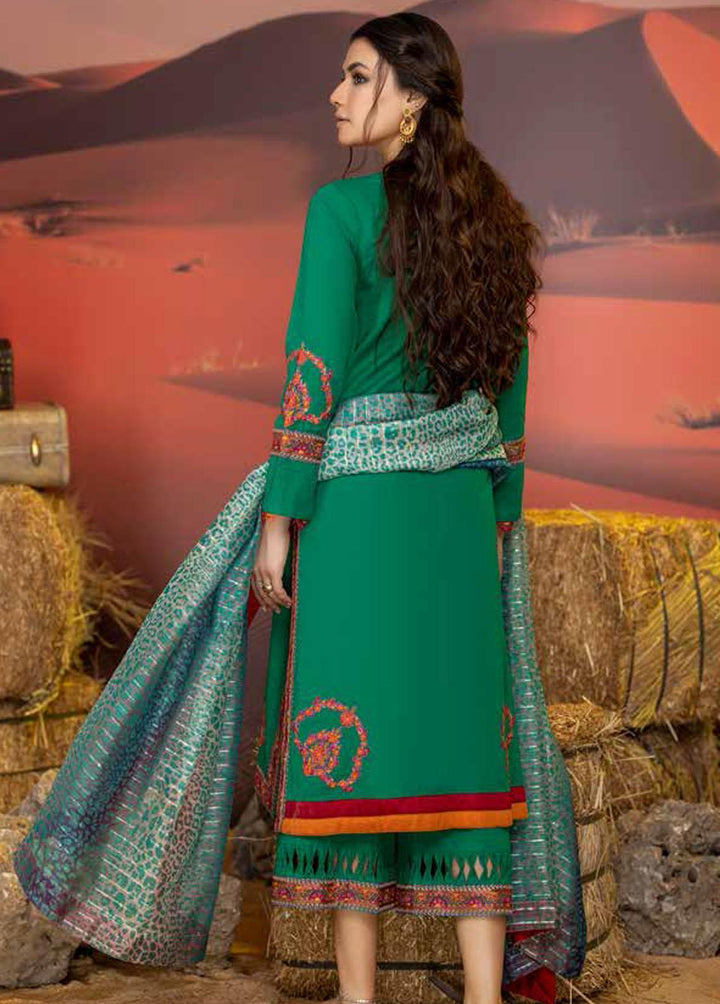 Miraas By Charizma Embroidered Khaddar Suits Unstitched 3 Piece CRZ22MK CM-05 - Winter Collection