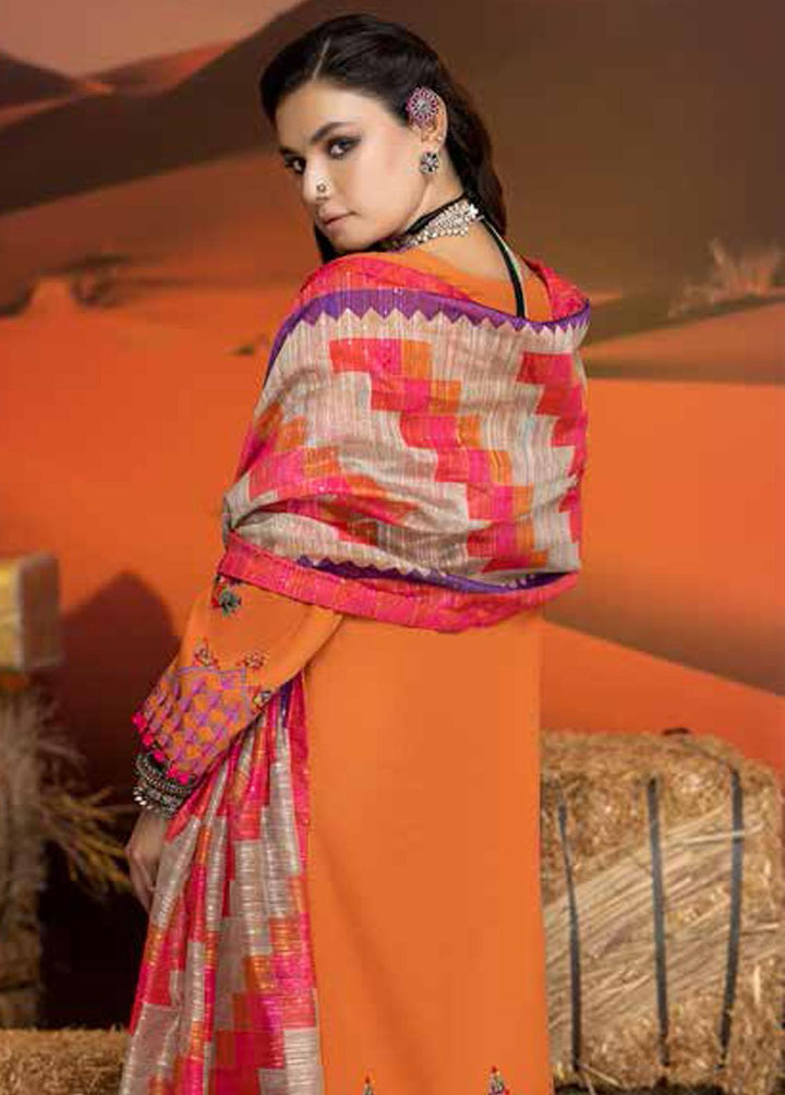 Miraas By Charizma Embroidered Khaddar Suits Unstitched 3 Piece CRZ22MK CM-06 - Winter Collection