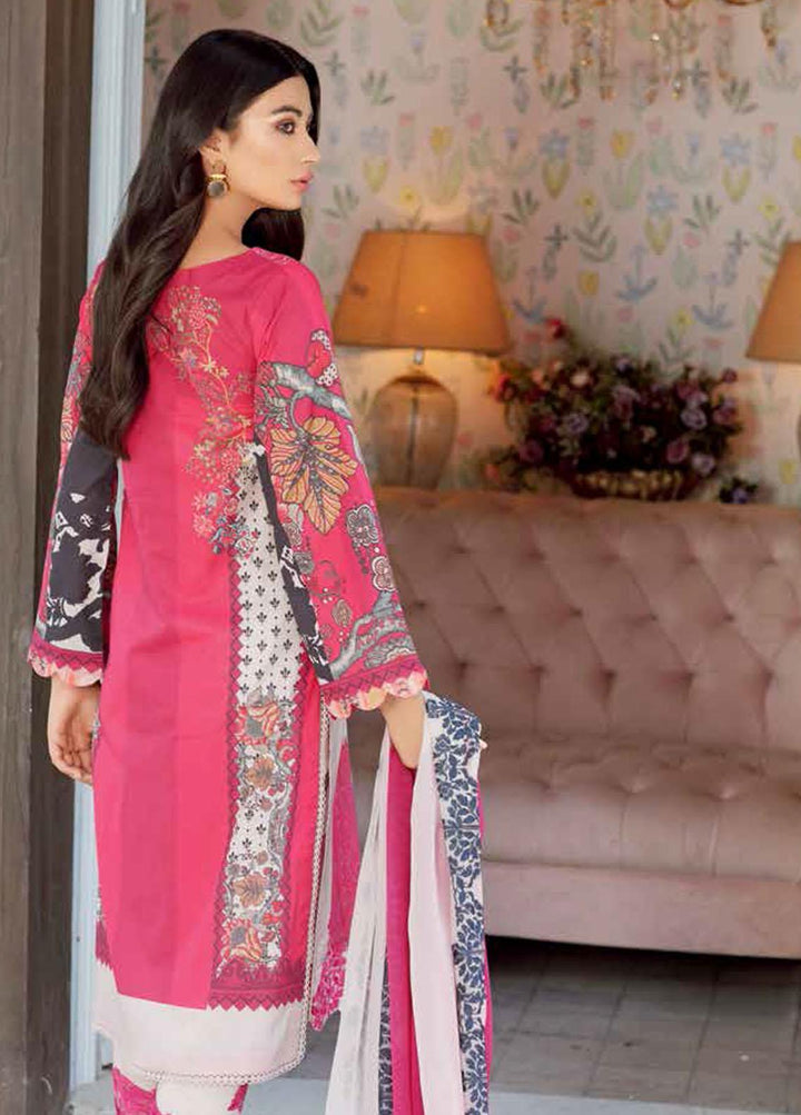 Naranji By Charizma Embroidered Lawn Suits Unstitched 3 Piece CRZ21-N2 14B - Summer Collection