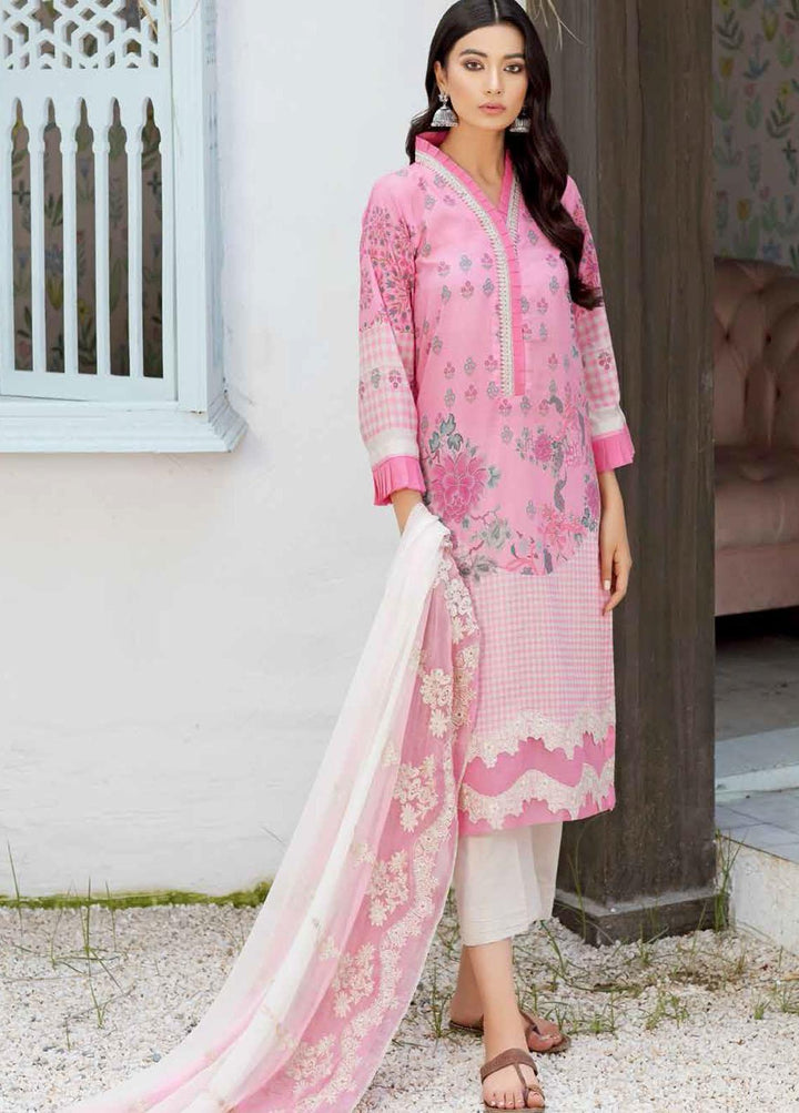 Naranji By Charizma Embroidered Lawn Suits Unstitched 3 Piece CRZ21-N2 15B - Summer Collection