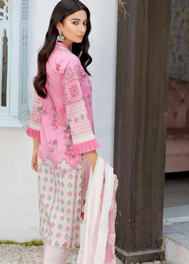 Naranji By Charizma Embroidered Lawn Suits Unstitched 3 Piece CRZ21-N2 15B - Summer Collection