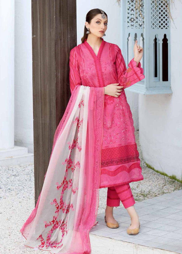 Naranji By Charizma Embroidered Lawn Suits Unstitched 3 Piece CRZ21-N2 18 - Summer Collection