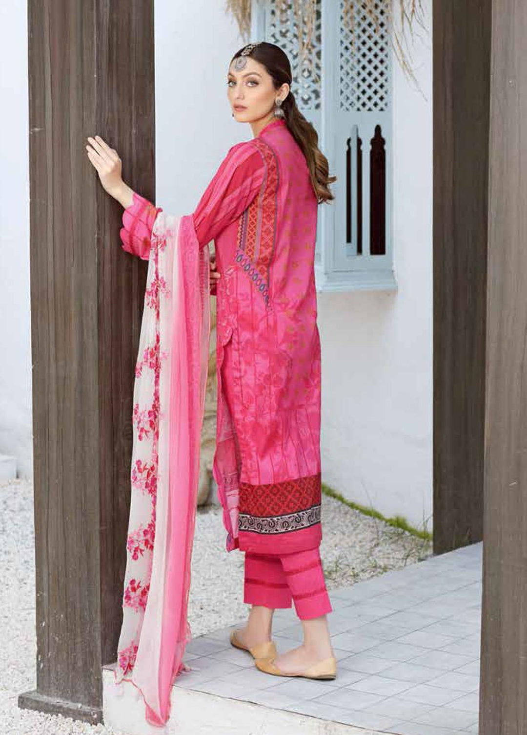 Naranji By Charizma Embroidered Lawn Suits Unstitched 3 Piece CRZ21-N2 18 - Summer Collection