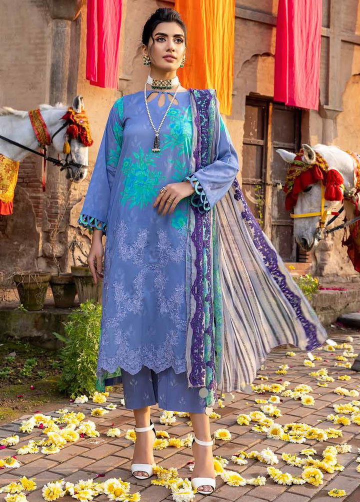 Naranji By Charizma Embroidered Lawn Suits Unstitched 3 Piece CRZ22-N2 CN/10 - Summer Collection