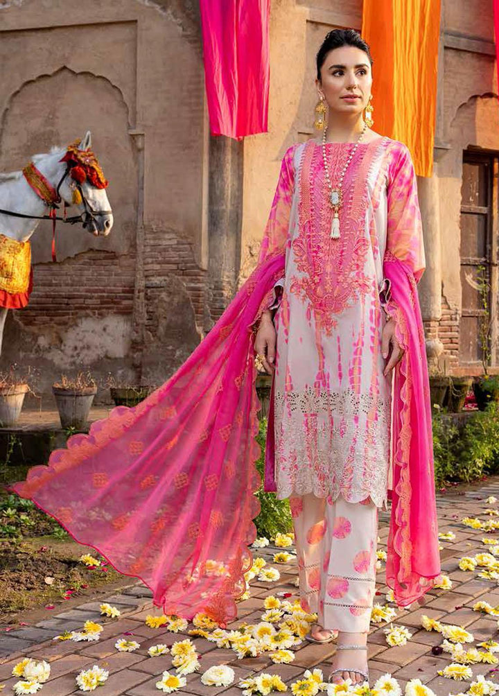 Naranji By Charizma Embroidered Lawn Suits Unstitched 3 Piece CRZ22-N2 CN/11 - Summer Collection