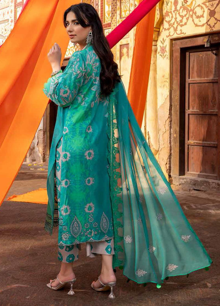 Naranji By Charizma Embroidered Lawn Suits Unstitched 3 Piece CRZ22-N2 CN/12 - Summer Collection