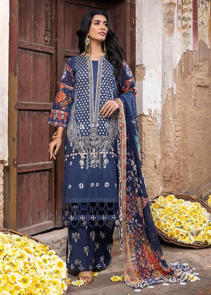 Naranji By Charizma Embroidered Lawn Suits Unstitched 3 Piece CRZ22-N2 CN/16 - Summer Collection