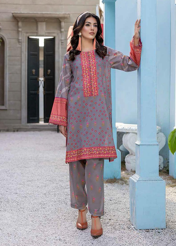 Nazneen By Charizma Printed Lawn Suits Unstitched 2 Piece CRZ22N D-08 - Summer Collection