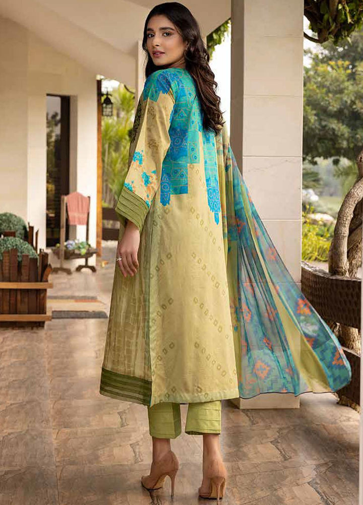 Charizma Embroidered Lawn Suits Unstitched 3 Piece CRZ22OS CO-02-C - Summer Collection