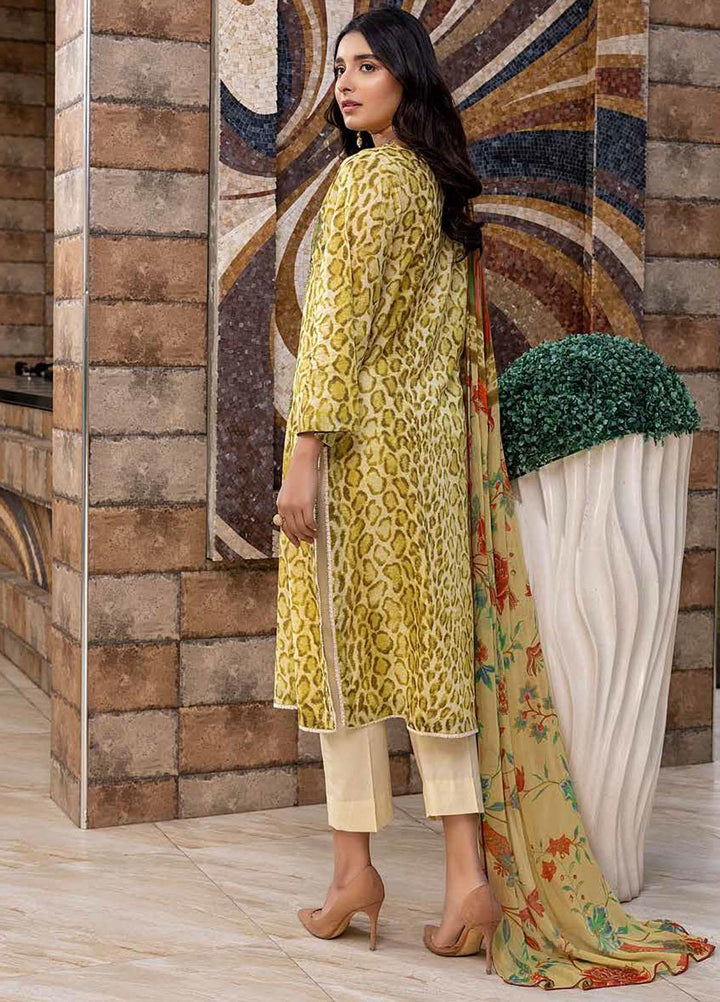Charizma Embroidered Lawn Suits Unstitched 3 Piece CRZ22OS CO-03-C - Summer Collection