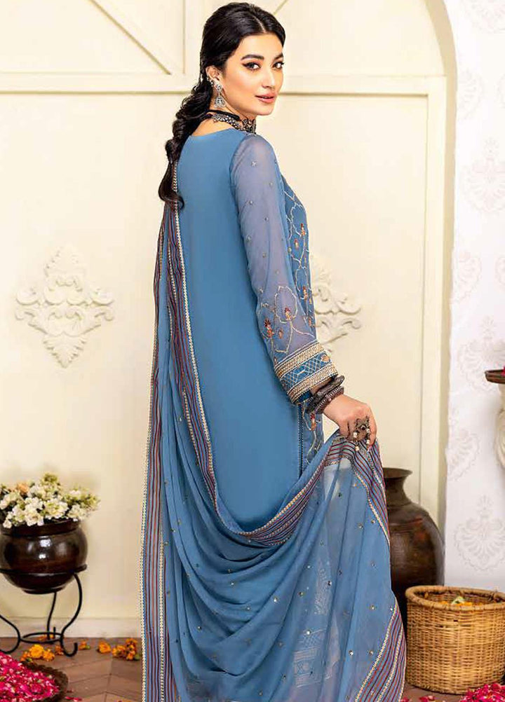 Charizma Embroidered Chiffon Suits Unstitched 3 Piece CRZ22PC CPC-01 - Festive Collection