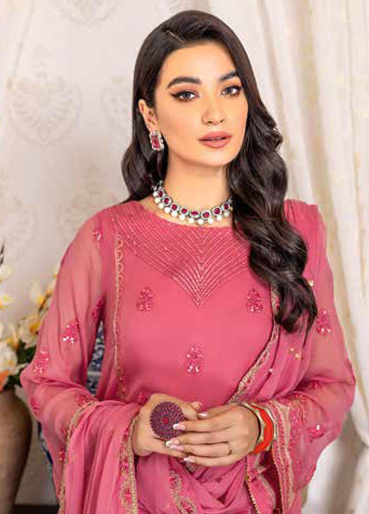 Charizma Embroidered Chiffon Suits Unstitched 3 Piece CRZ22PC CPC-06 - Festive Collection