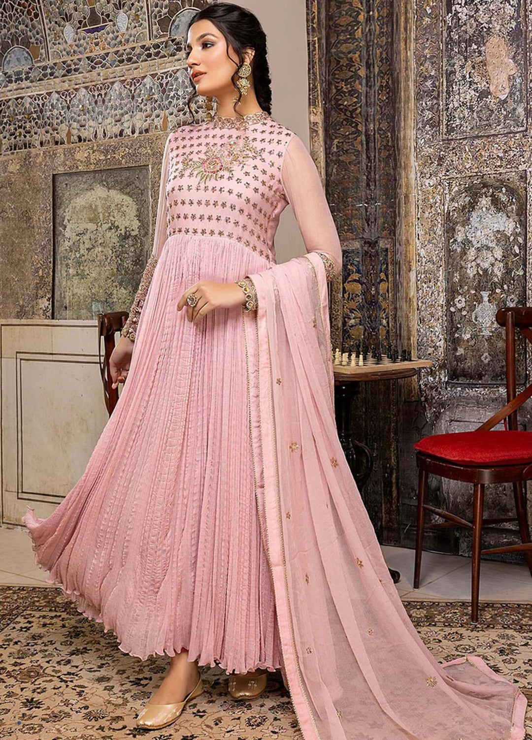 Charizma Luxury Pret  Chiffon 3 Piece CMA22-32