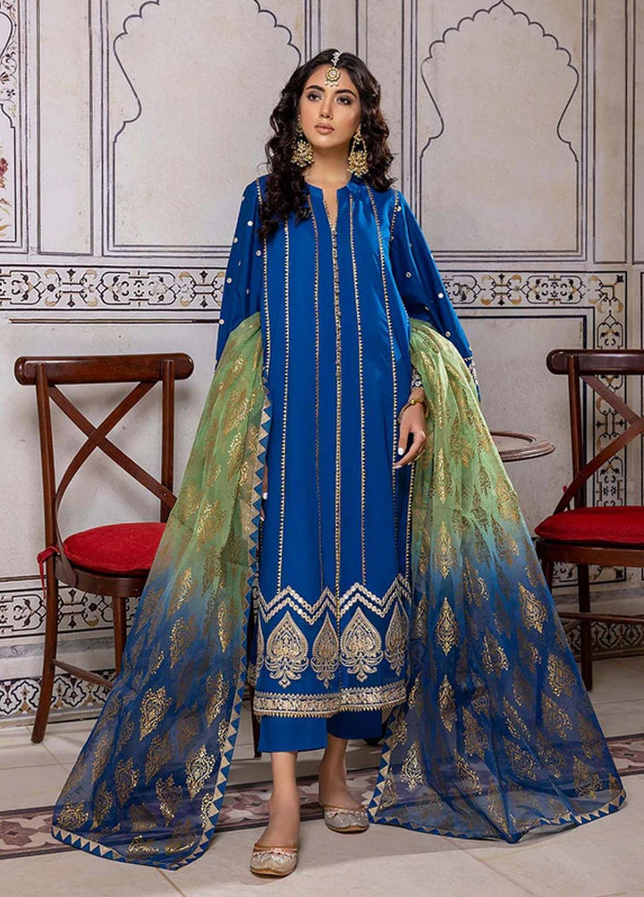 Charizma Luxury Pret  Lawn 3 Piece CNP22-30