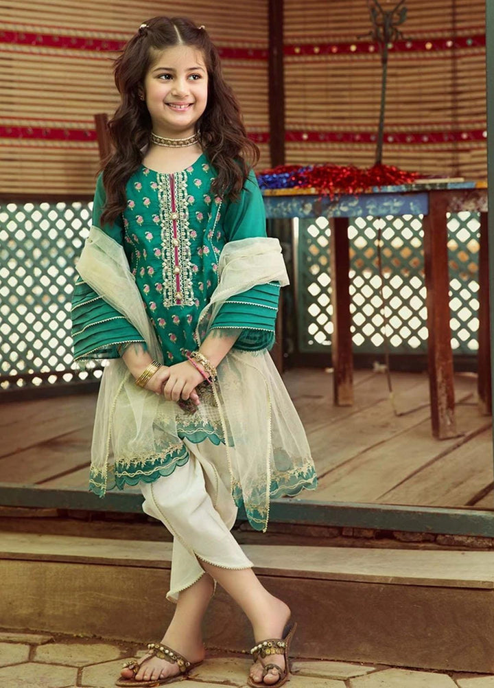 Charizma Lawn Fancy Pret 3 Piece Suit for Girls -  CKP -21-05