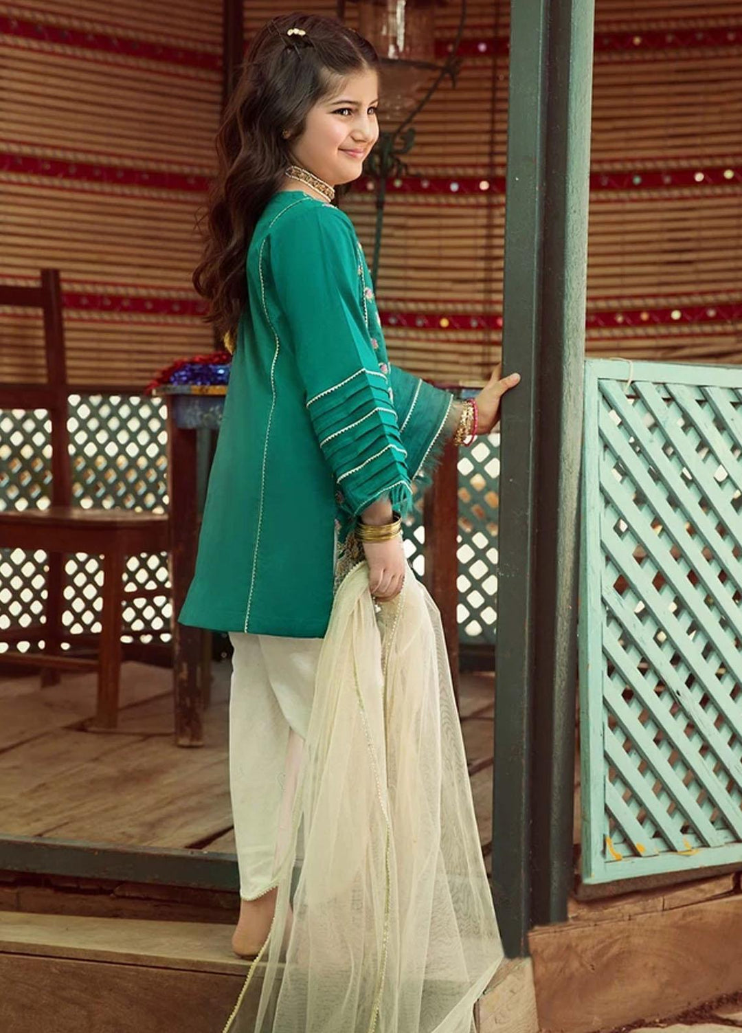 Charizma Lawn Fancy Pret 3 Piece Suit for Girls -  CKP -21-05