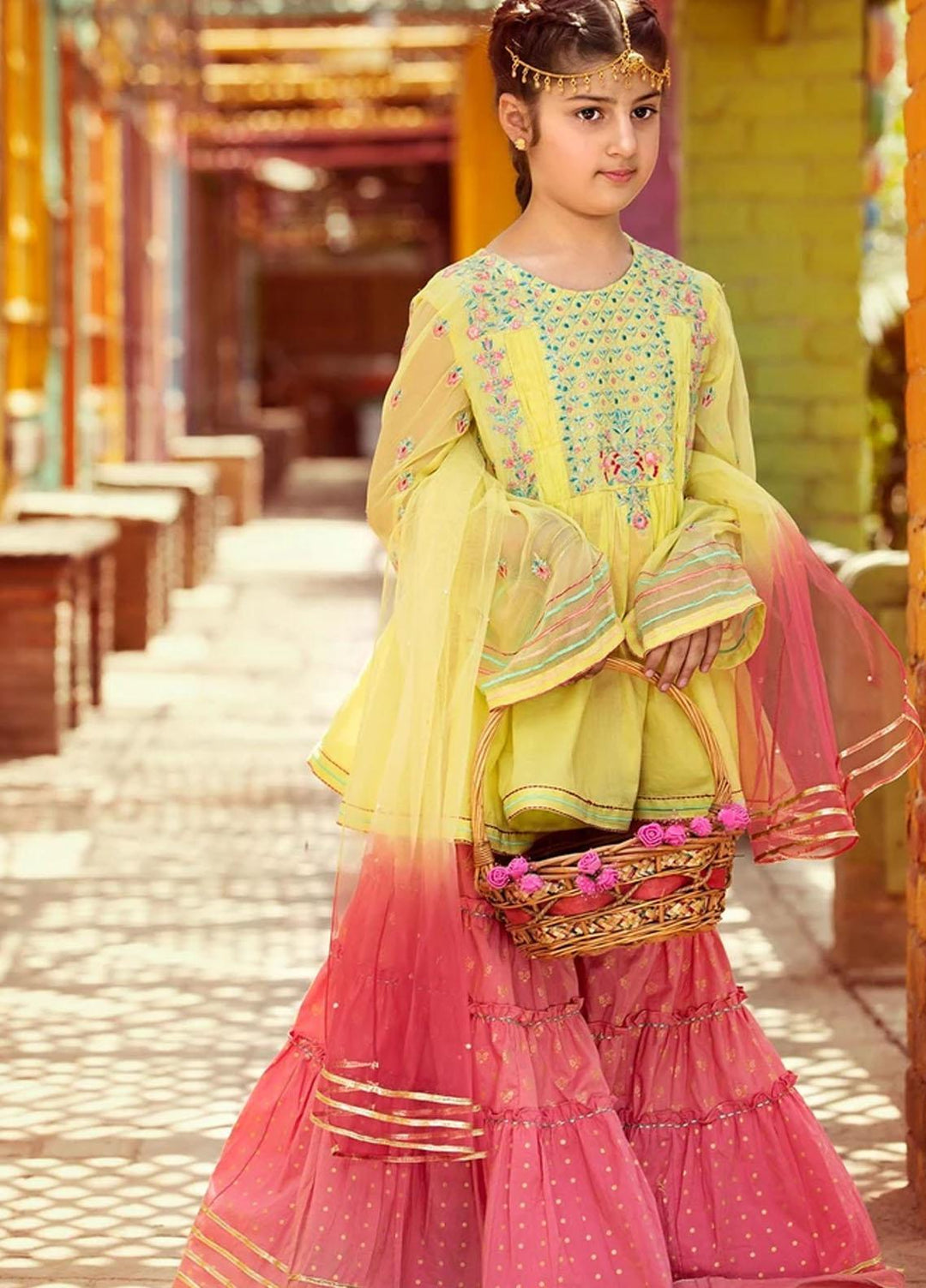 Charizma Lawn Fancy Pret 3 Piece Suit for Girls -  CKP -21-10