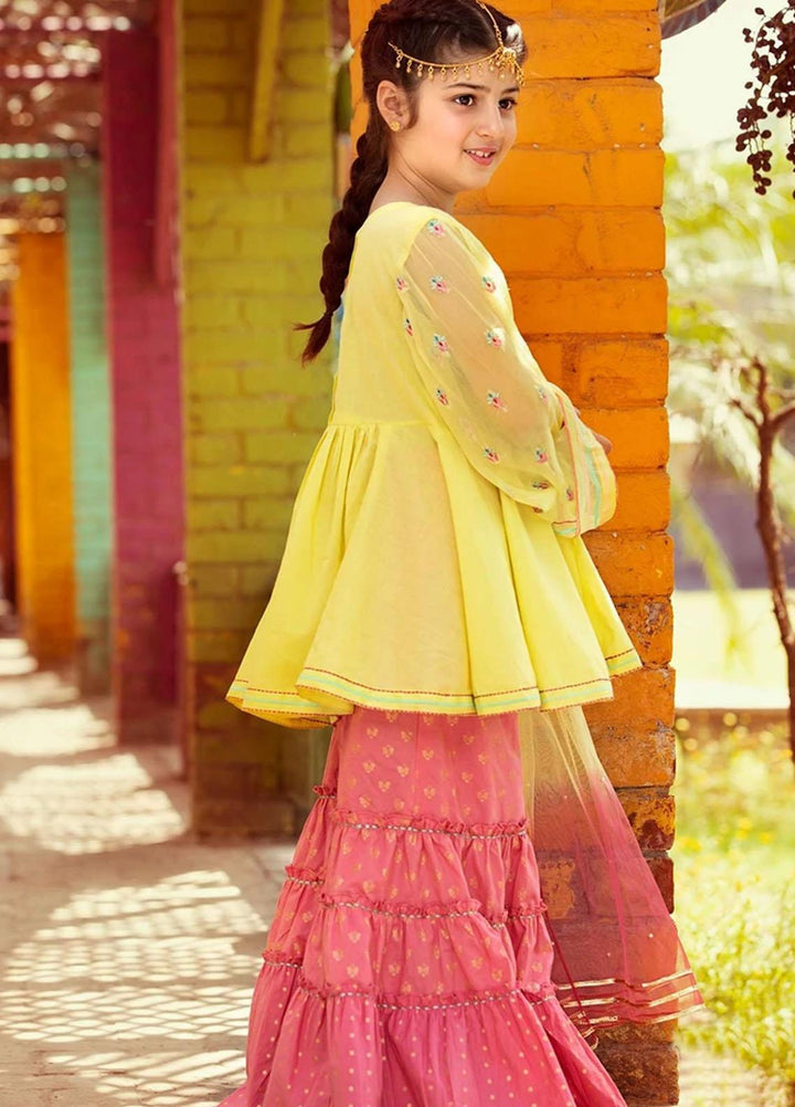 Charizma Lawn Fancy Pret 3 Piece Suit for Girls -  CKP -21-10