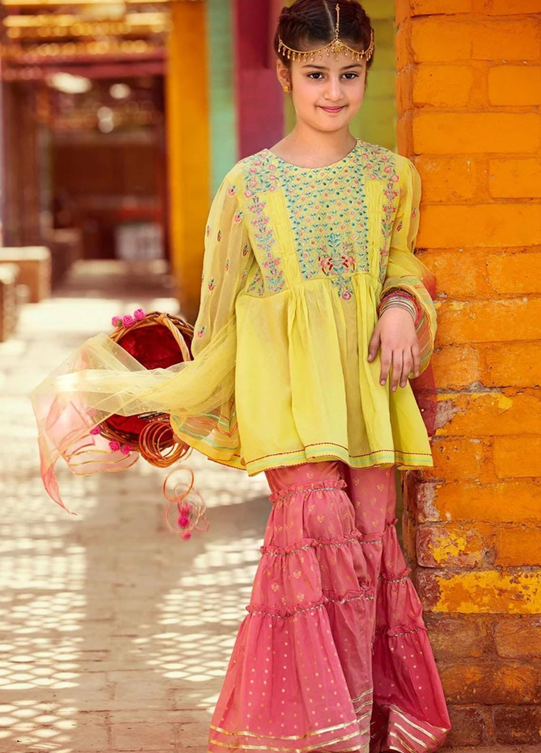 Charizma Lawn Fancy Pret 3 Piece Suit for Girls -  CKP -21-10