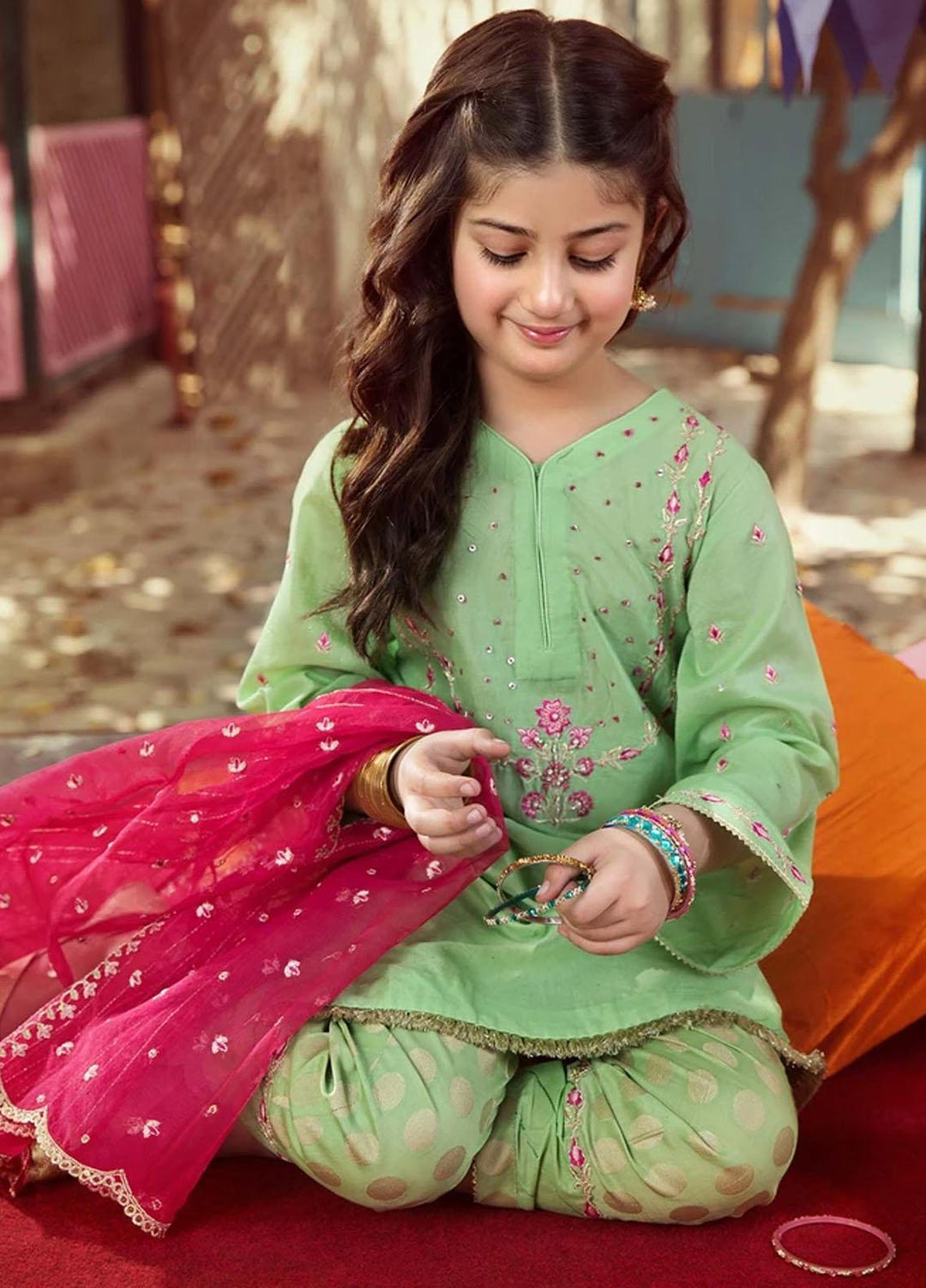 Charizma Lawn Fancy Pret Girls 3 Piece Suit -  CKP-21-02