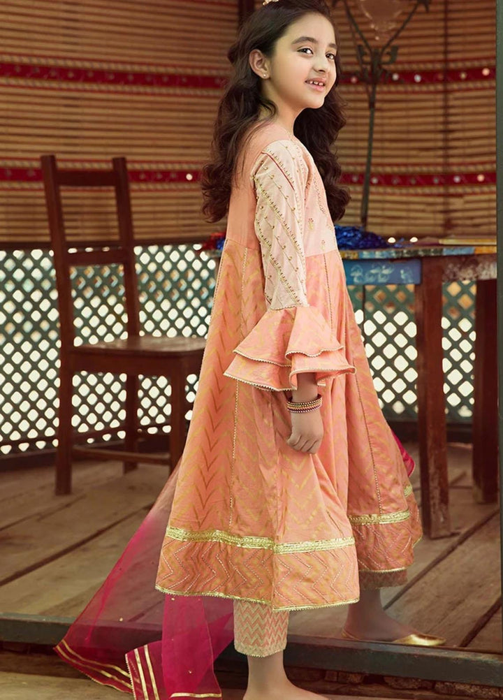 Charizma Lawn Fancy Pret Girls 3 Piece Suit -  CKP-21-06