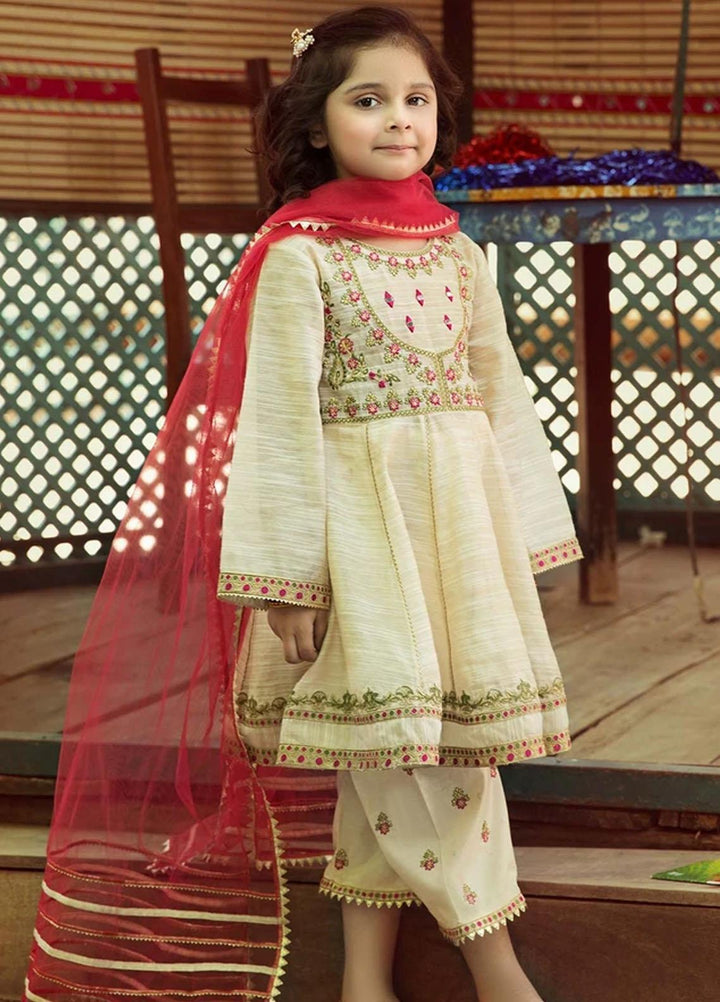 Charizma Lawn Fancy Pret 3 Piece Suit for Girls -  CKP-21-07