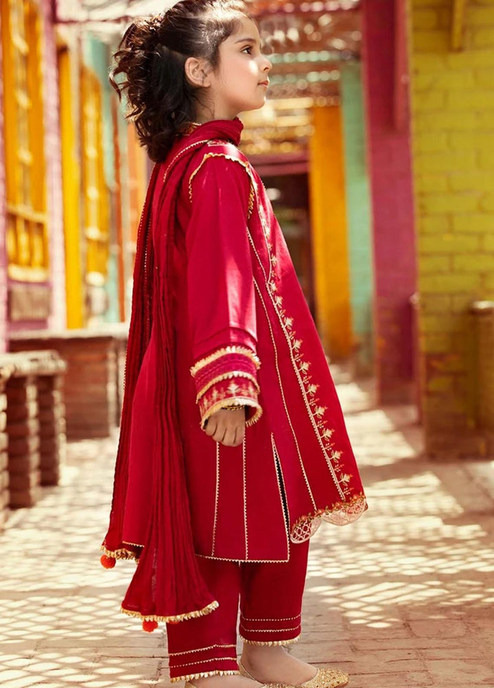 Charizma Lawn Fancy Pret Girls 3 Piece Suit -  CKP-21-09