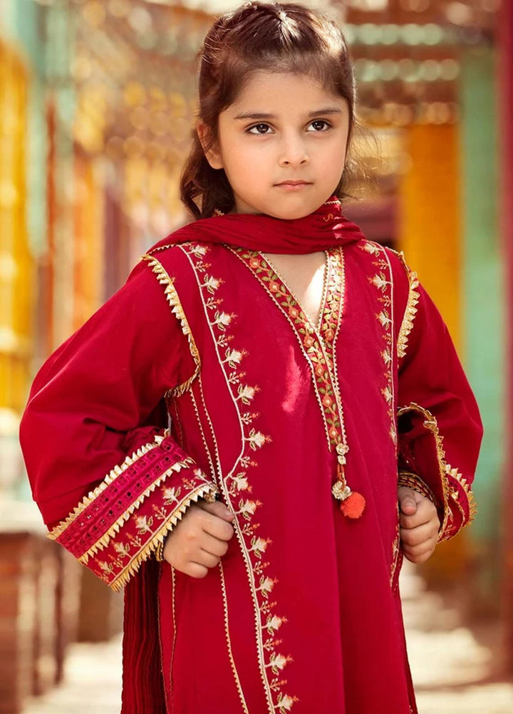 Charizma Lawn Fancy Pret Girls 3 Piece Suit -  CKP-21-09