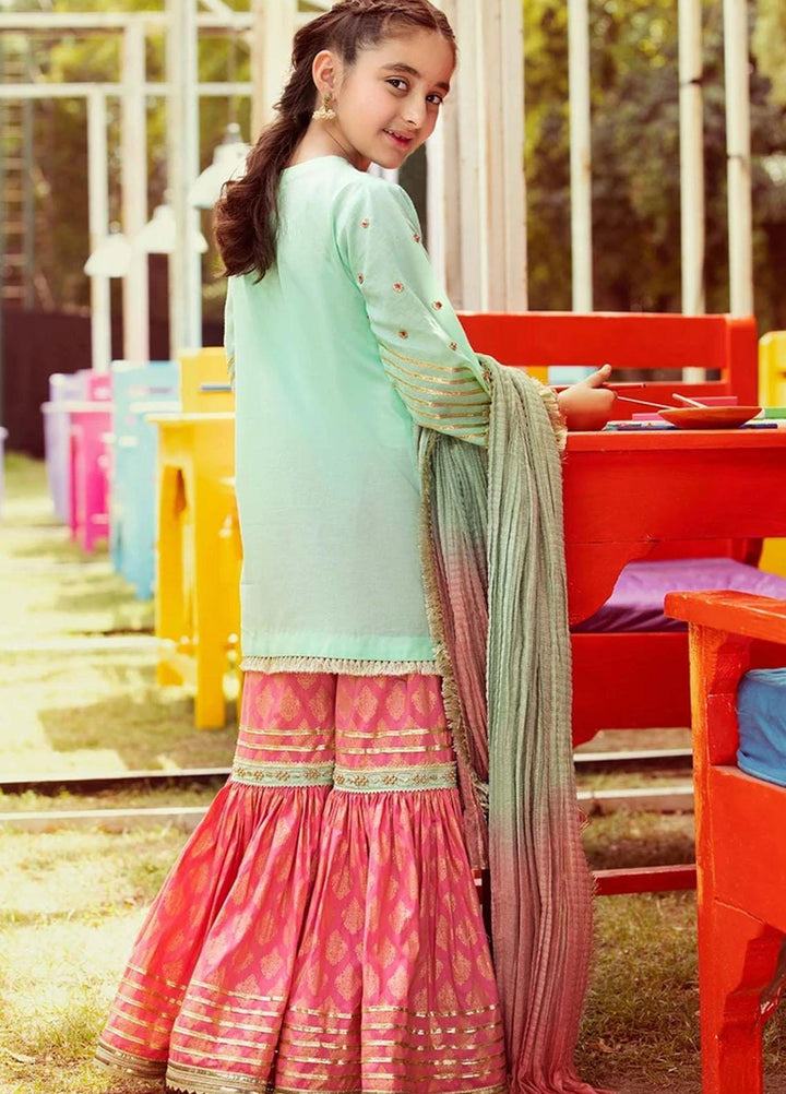 Charizma Lawn Fancy Pret Girls 3 Piece Suit -  CKP-21-11