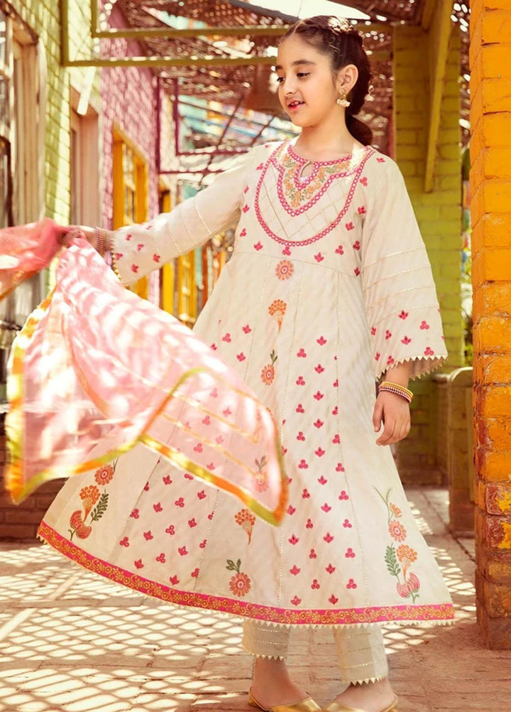 Charizma Lawn Fancy Pret 3 Piece Suit for Girls -  CKP-21-12