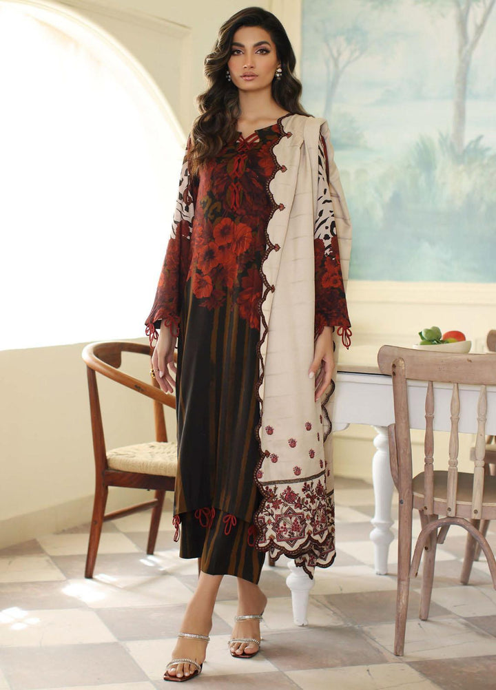 Charizma Embroidered Staple Suits Unstitched 3 Piece CRZ23PM-V2 CPMW3-09 - Winter Collection