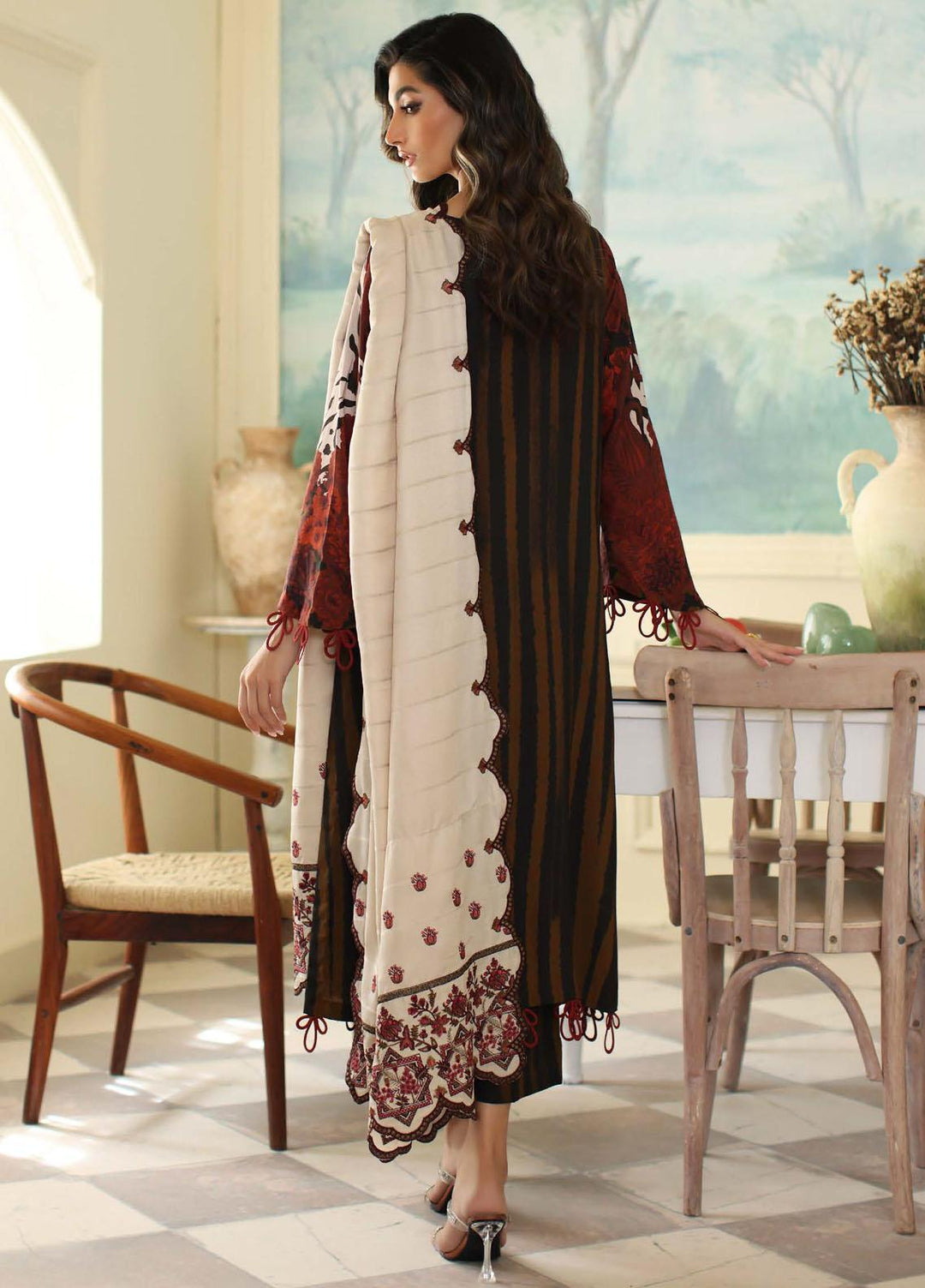 Charizma Embroidered Staple Suits Unstitched 3 Piece CRZ23PM-V2 CPMW3-09 - Winter Collection