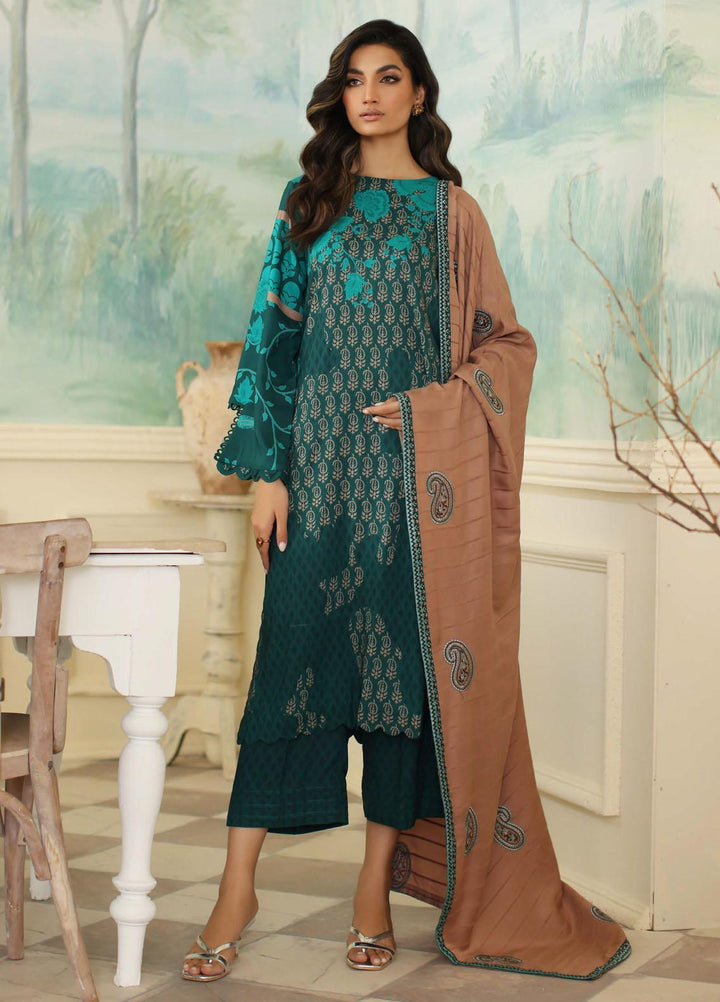 Charizma Embroidered Staple Suits Unstitched 3 Piece CRZ23PM-V2 CPMW3-10 - Winter Collection
