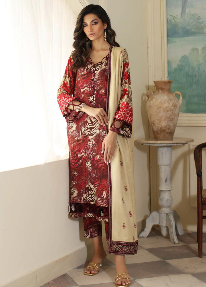 Charizma Embroidered Staple Suits Unstitched 3 Piece CRZ23PM-V2 CPMW3-11 - Winter Collection