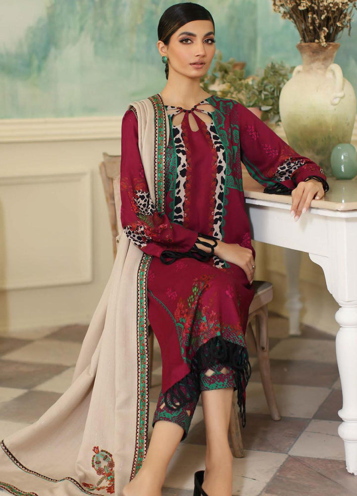 Charizma Embroidered Staple Suits Unstitched 3 Piece CRZ23PM-V2 CPMW3-13 - Winter Collection
