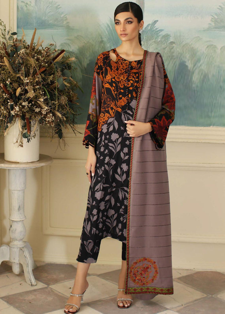 Charizma Embroidered Staple Suits Unstitched 3 Piece CRZ23PM-V2 CPMW3-16 - Winter Collection