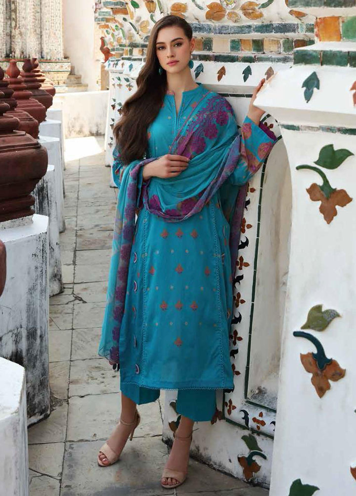 Print Melody By Charizma Embroidered Lawn Suits Unstitched 3 Piece CRZ22PM PEC : 04 - Summer Collection