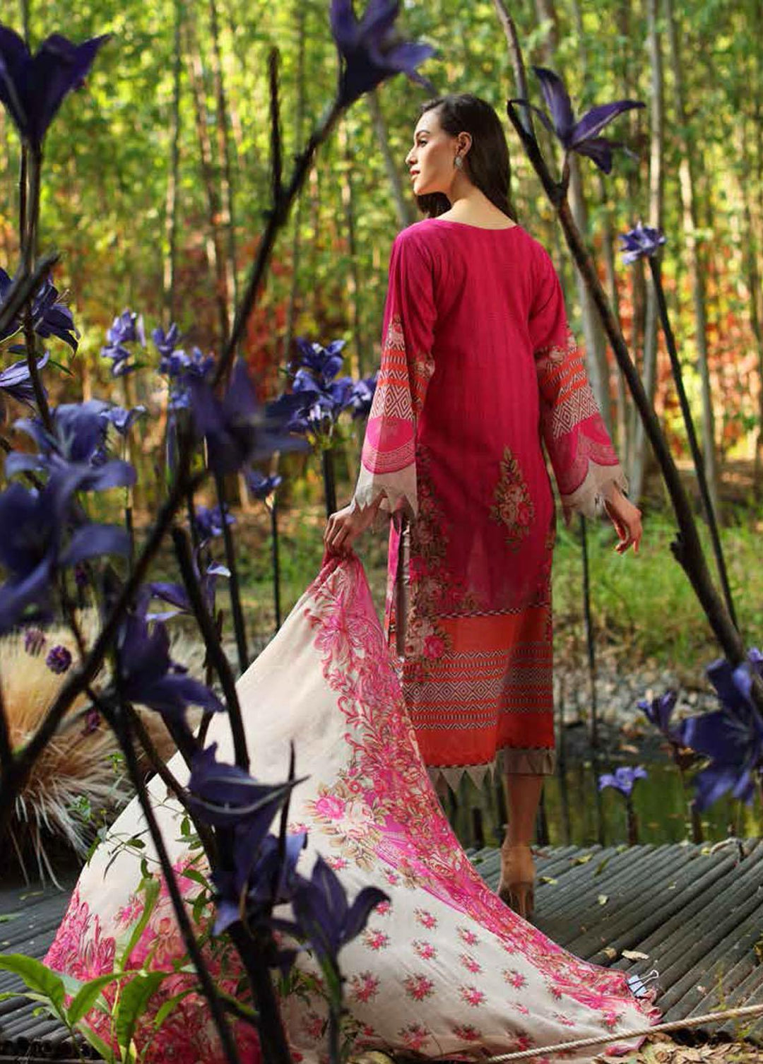 Print Melody By Charizma Embroidered Lawn Suits Unstitched 3 Piece CRZ22PM PEC : 07 - Summer Collection