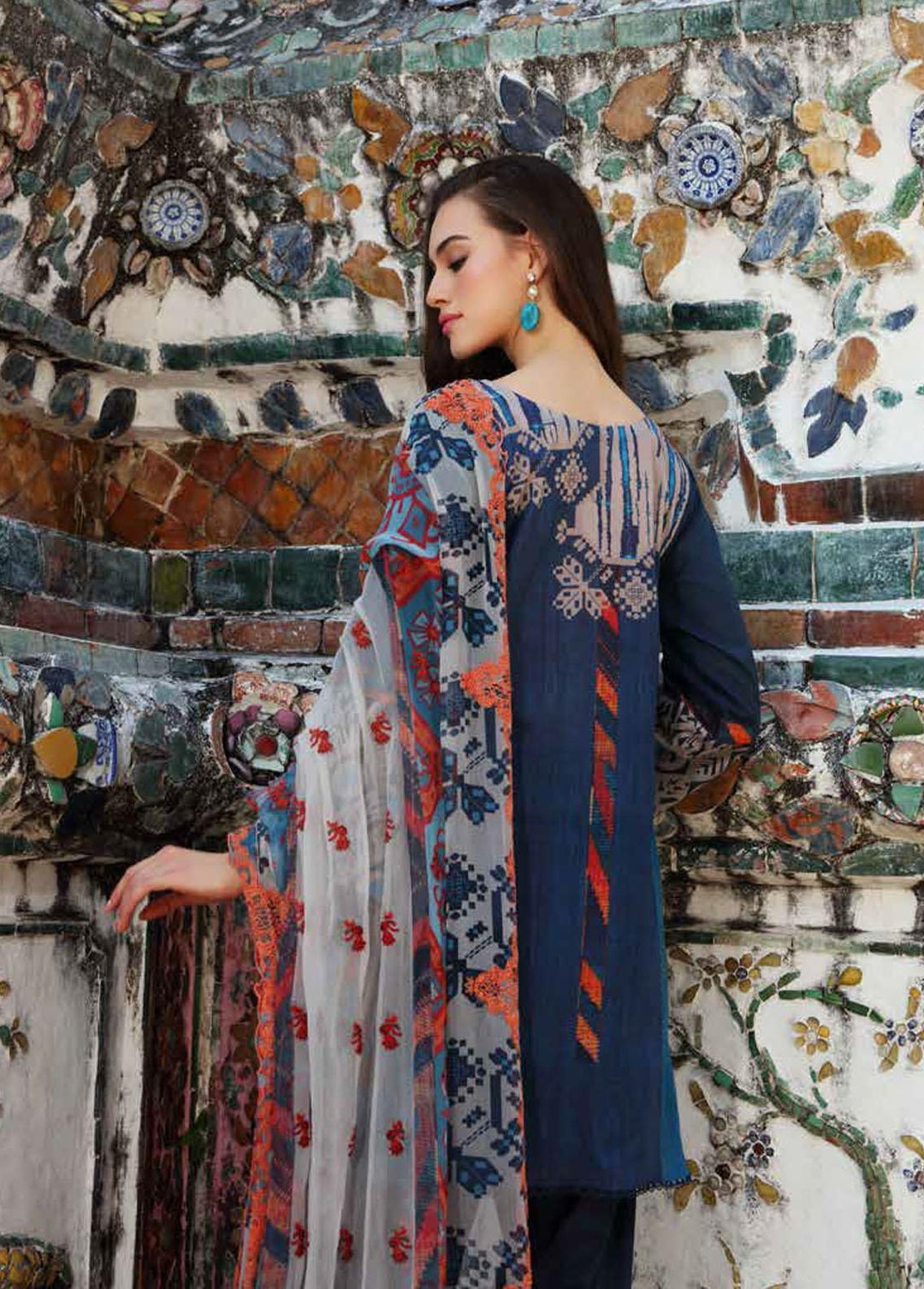 Print Melody By Charizma Embroidered Lawn Suits Unstitched 3 Piece CRZ22PM PEC : 08 - Summer Collection