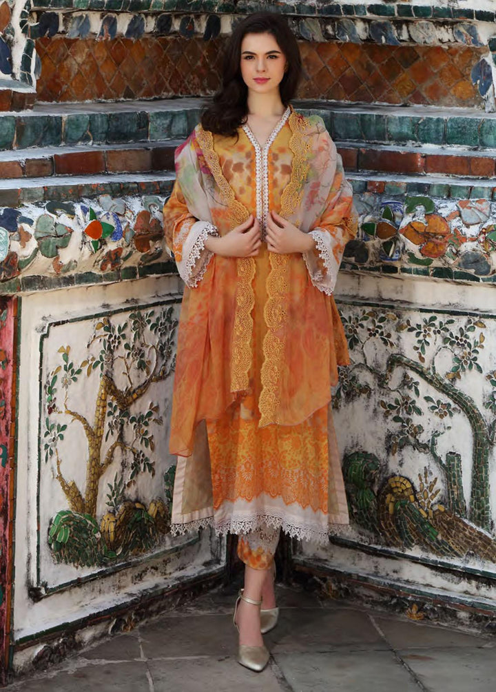 Print Melody By Charizma Embroidered Lawn Suits Unstitched 3 Piece CRZ22-PM2 PEC 15 - Summer Collection