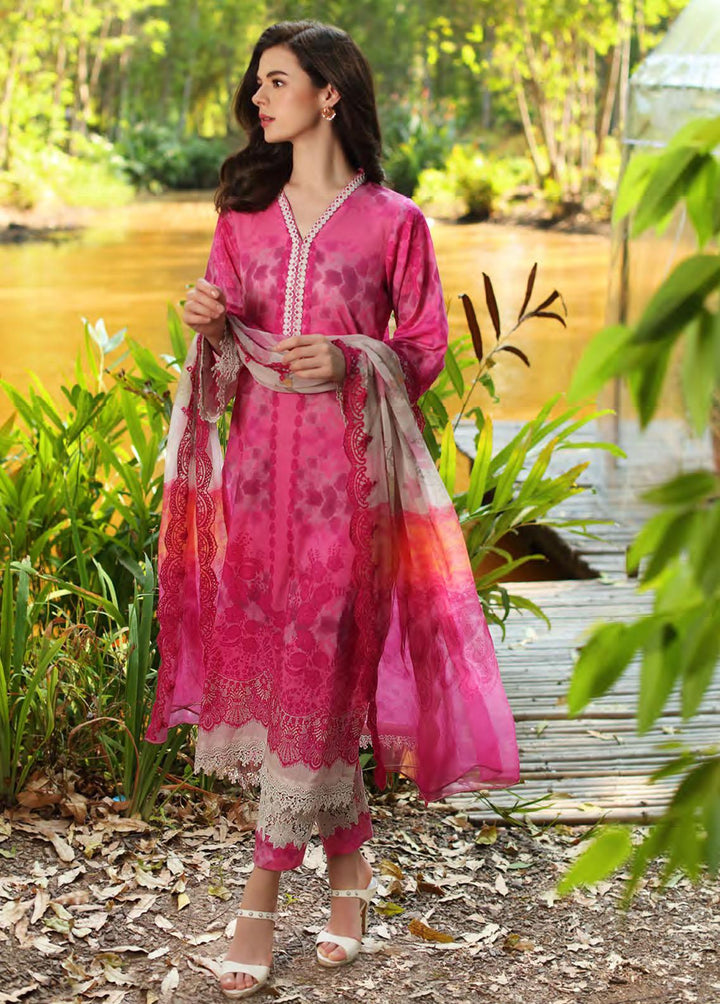 Print Melody By Charizma Embroidered Lawn Suits Unstitched 3 Piece CRZ22-PM2 PEC 18 - Summer Collection