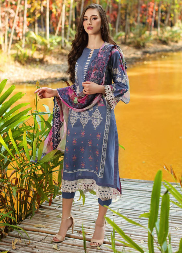 Print Melody By Charizma Embroidered Lawn Suits Unstitched 3 Piece CRZ22-PM2 PEC 20 - Summer Collection